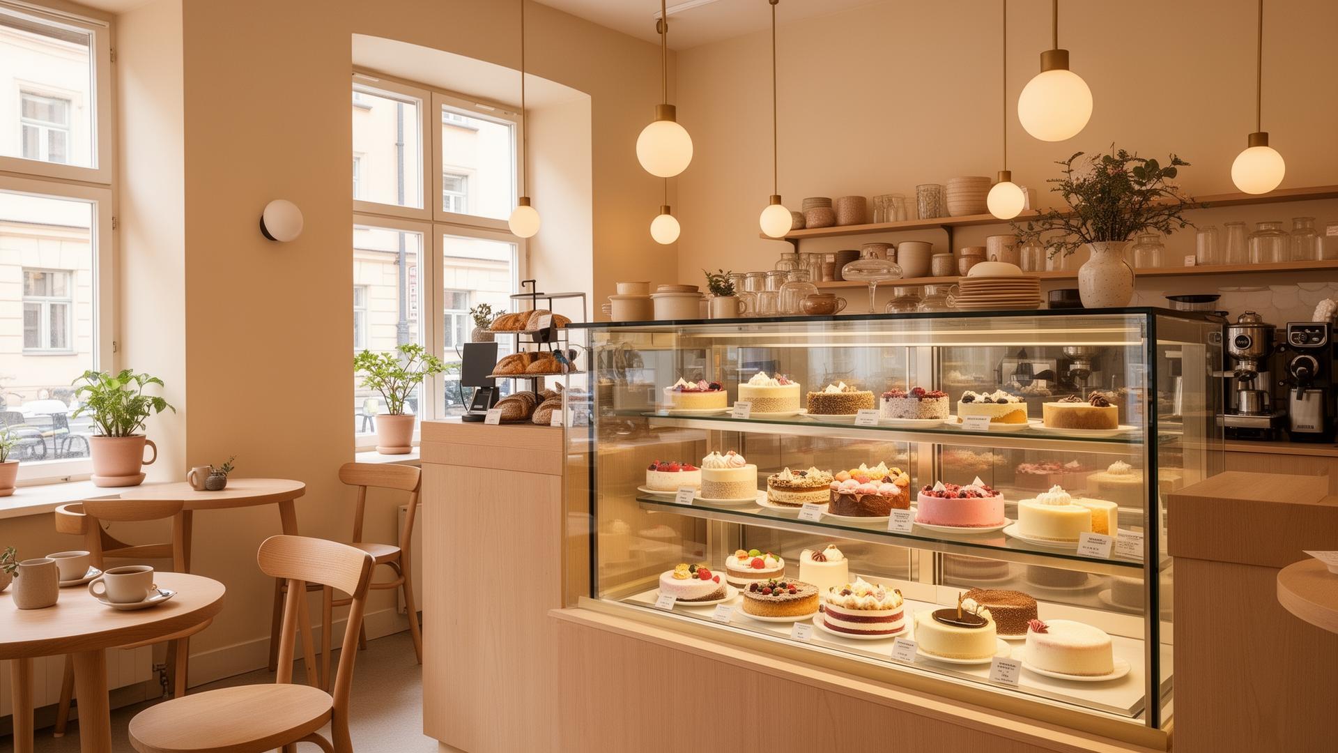 Saturday café atmosphere